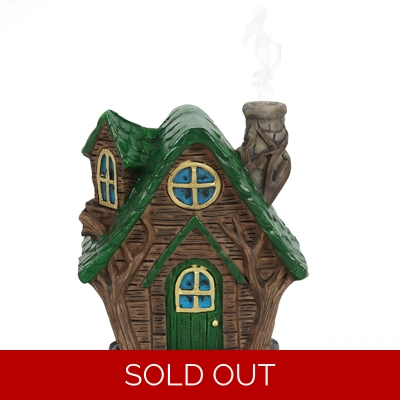 Woody Lodge Incense Cone Burner by Lisa Parker